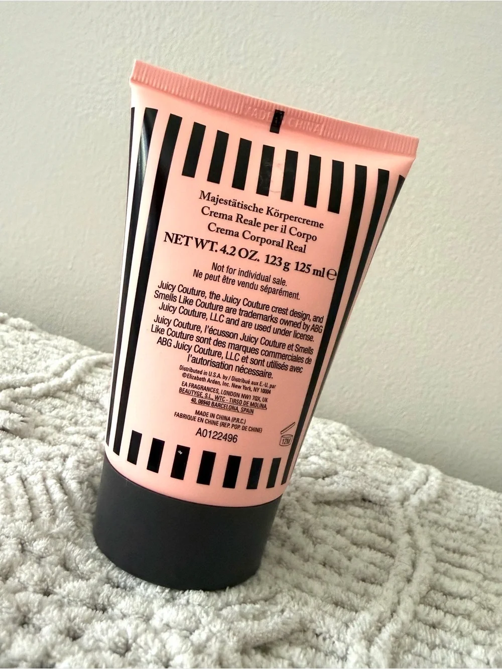 Juicy Couture Pink & Black Royal Body Crème